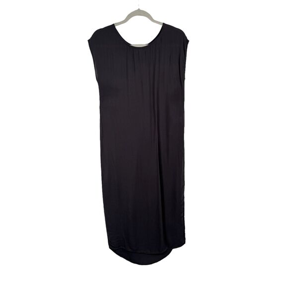 Cloth & Stone Grey Rayon Slip Midi Dress Lightweight Flowy Boho Womens Size XS - Picture 1 of 7